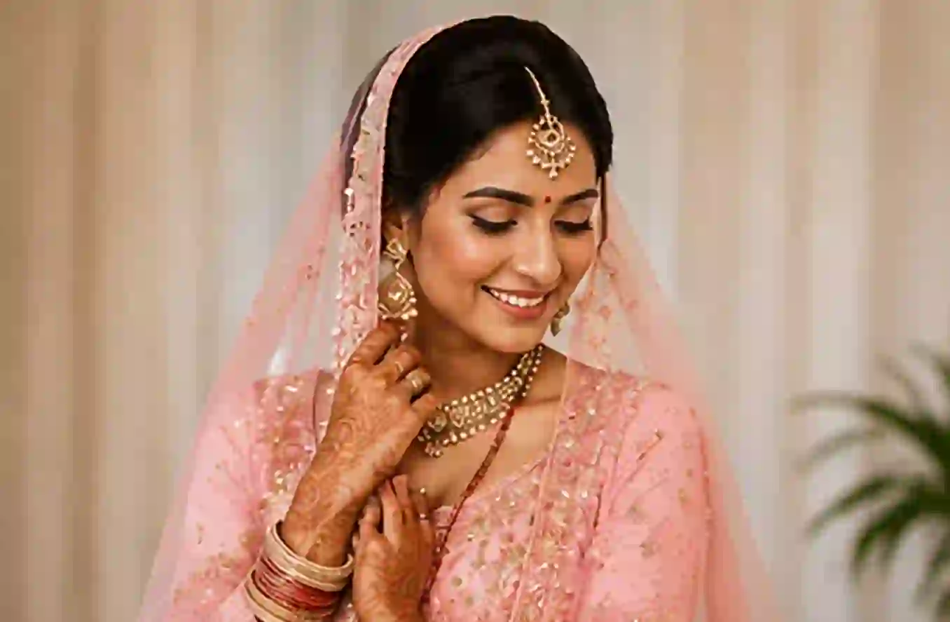 Indian bride with glowing skin — Silver Bridal Package