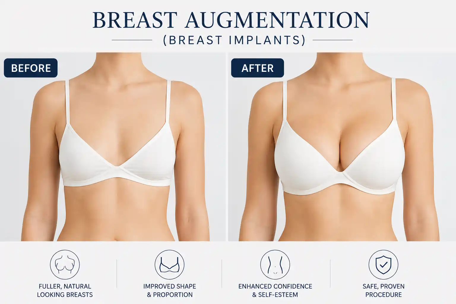 1. Breast Augmentation Surgery (Breast Implants)