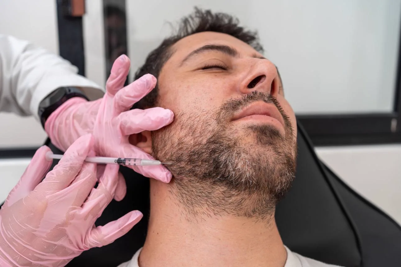 4. Combination Treatments (Masseter Botox + Jawline Fillers) image 2