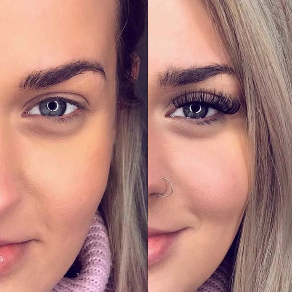 3. Hybrid Eyelash Extensions image 2