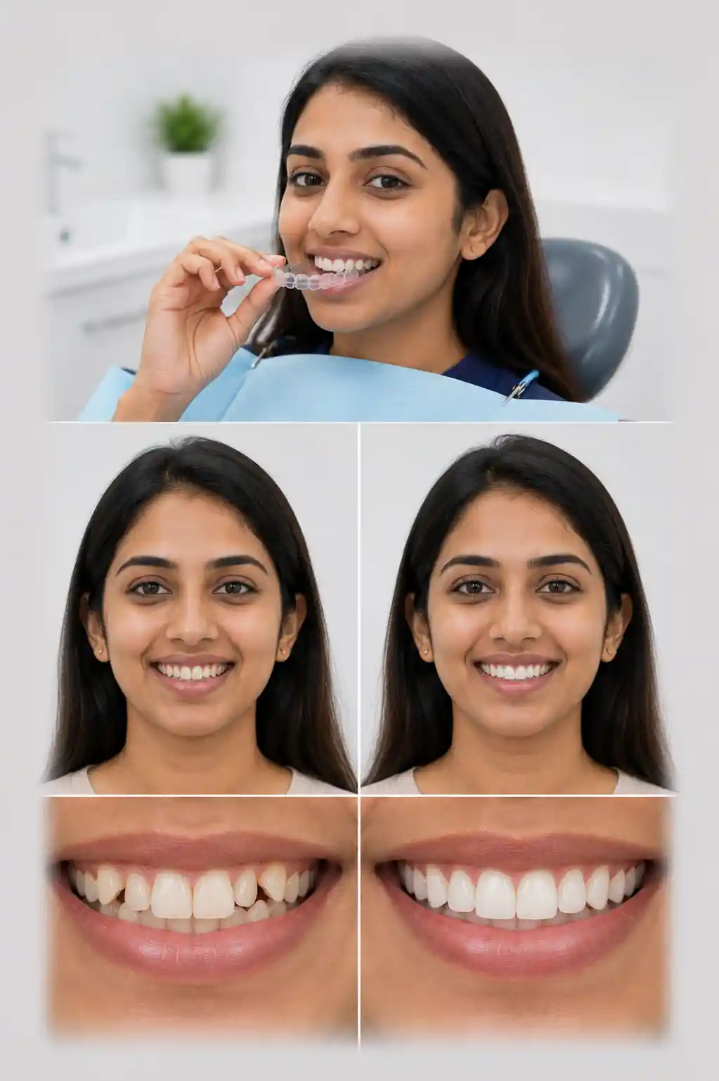 5. Invisible Braces / Clear Aligners