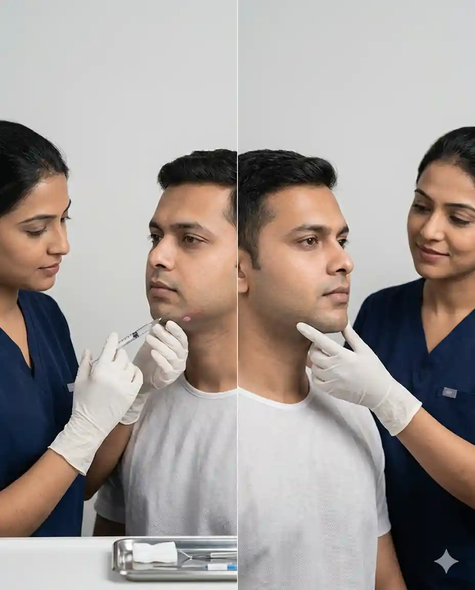 2. Jawline Fillers (Facial Contouring) image 1