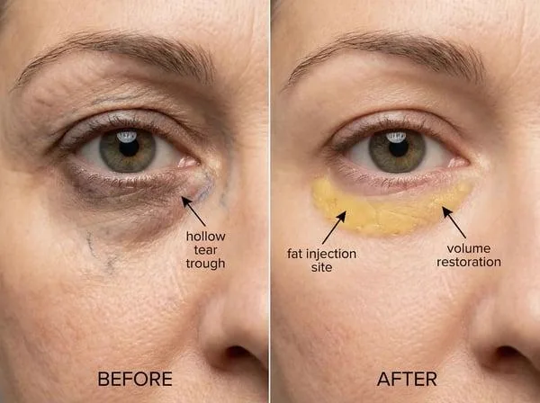 2. Under Eye Fat Transfer image 1